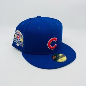 Chicago Cubs Baseball Hat 7 7/8 New Era 1990 All Star Game Patch 59Fifty New